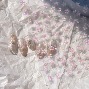 Nouveaux produits 2026 : Autocollants romantiques <span class=keywords><strong>japonais</strong></span> à fleurs de <span class=keywords><strong>cerisier</strong></span> Tomoni, vente en gros d'usine, moins d'un dollar, jouets DIY - Product Image 3