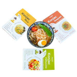 Konjac Nouilles instantanées Keto Food Nouilles konjac séchées <span class=keywords><strong>Riz</strong></span> Nourriture <span class=keywords><strong>à</strong></span> faible teneur en glucides Sans sucre Nouilles Shirataki sans gluten - Product Image 4