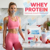 Poudre de thé au lait protéiné au lactosérum à formule personnalisée, marque privée OEM/ODM, pour hommes et femmes, supplément pour la récupération musculaire après l'entraînement