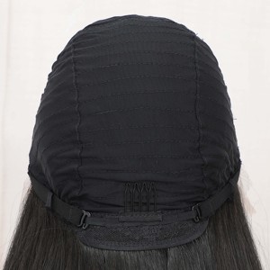 Peluca <span class=keywords><strong>de</strong></span> Cabello Humano Virgen Brasileño con Ondas Frontales, Color Natural, Sin Procesar, Peluca <span class=keywords><strong>de</strong></span> Encaje Virgen al por Mayor, Sin Pegamento - Product Image 4