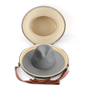 Étui de transport rigide personnalisé pour chapeau Fedora avec support, étui pour chapeau en EVA - Product Image 3