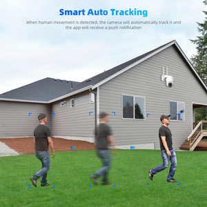 5MP Tuya Smart Life EU自動追跡ホーム防犯カメラナイトビジョンサウンドライトアラーム防水4G Ptz CMOSホーム用 - Product Image 4