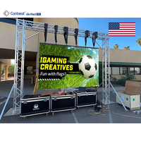 Écran LED de location Canbest P2.6 P3.91 500*500mm pour extérieur et intérieur, étanche, mur vidéo LED P3.9 pour scène de concert