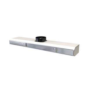 ระบบกระจายลมอลูมิเนียม Tecnosystemi แบบฉนวนพร้อมช่องต่อด้านบนสำหรับตัวกระจายลมแบบเส้นตรง ปรับได้ ติดตั้งบนเพดาน ช่องลมแบบหมุน 1 ช่อง รุ่น T - Product Image 1