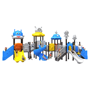 Chứng nhận CE trẻ em đa chức năng sân chơi ngoài trời, trượt nhựa lớn cho các lĩnh vực thể thao và trung tâm đào tạo thanh thiếu niên - Product Image 1