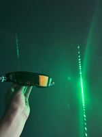 Lunettes LED Laser Rouge Rechargeables pour DJ, Spectacles Scéniques, Soirées en Boîte de Nuit, Bars, Raves, Fêtes, Cosplay – Personnalisables