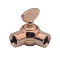 Petit joint de direction universel à double passage pour lampe de direction, accessoires d'éclairage pour lampe à poser en bronze antique