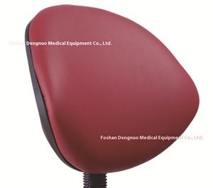 Silla de médico de dientes giratoria de elevación con rodillos de acero inoxidable y plástico, silla de Estomatólogo dental, con ruedas de acero inoxidable y plástico, a la venta, al por mayor - Product Image 2