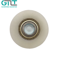 Rouleau de porte suspendue supérieure d'ascenseur Thys*en OTS 56*17/18*6003 54, rouleau de porte suspendue excentrique concentrique, pièces de rechange pour porte d'ascenseur