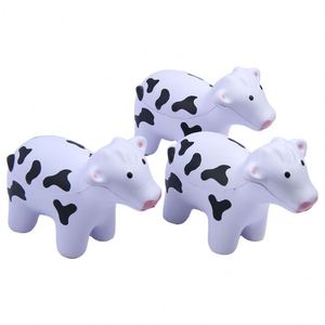 2026 Wholesale Personalized Cow Shape PU Foam Stress <b>Ball</b> Custom Logo Promotional Toy for 5 to 7 Years - Product Image 6