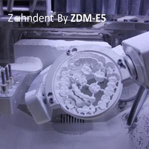 Fresatrice dentale a secco intelligente a cinque assi attrezzatura da laboratorio dentale Zahndent - Product Image 5