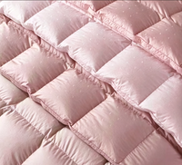 Couette en coton jacquard taille twin, insert de couette naturel, luxe, moelleuse, chaude, été, écologique, en duvet d'oie