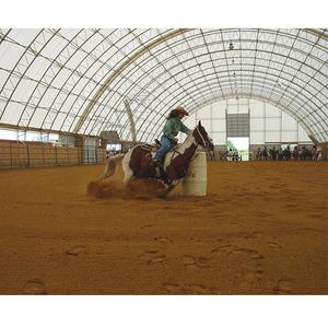 โรงงานจีนผลิตเต็นท์คลังสินค้าขนาดใหญ่ 40*40 เมตร โครงสร้างโดม PVC หลังคาผ้าคลุมแบบโครงเหล็กคู่ วัสดุ PVDF สำหรับอุตสาหกรรมขนาดใหญ่ - Product Image 2