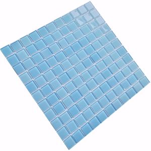 Renkli mozaik kristal cam karo yüzme havuzu duvar karosu otel dekoratif fayans - Product Image 6