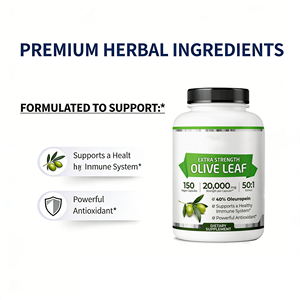 KANION OEM ODM Complément Herbal Végétalien de Haute Qualité <span class=keywords><strong>Phyto</strong></span>-Caps Liquides pour le Soutien Immunitaire et <span class=keywords><strong>la</strong></span> Gestion de l'Énergie, 60 Capsules à <span class=keywords><strong>la</strong></span> Feuille d'Olivier - Product Image 1