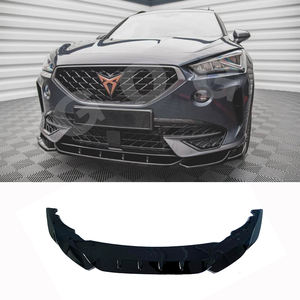 Personalizzazione di Fabbrica Splitter Paraurti Anteriore in ABS Nero Lucido Stile MAX per Cupra <span class=keywords><strong>Formentor</strong></span> Mk1 Pre-restyling 2020-2024 - Product Image 1