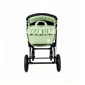 Eco-friendly Travel <b>Handbag</b> <b>Organizer</b> Nappy Tote Cotton Foldable Oem Storage Caddy Hanging Baby Stroller - Product Image 1