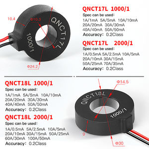 Transformador de Corrente AC Miniatura de Precisão CT Pcb QNCT03 50A 25mA 100A 50mA 50A/20mA 100A 20mA Sensor Transdutor de Corrente AC <span class=keywords><strong>Mini</strong></span> - Product Image 4