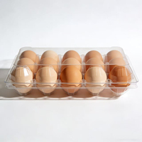 Bon marché Emballage d'oeufs en plastique de haute qualité 6/8/10/12/15/30 cellules plateau d'emballage d'oeufs de poulet à vendre