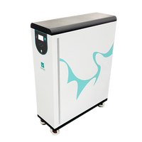 Baterai surya Aurora 51.2V sistem surya LiFePO4, 21.5kwh untuk sistem surya rumah masa pakai panjang dapat dipindah siklus 8000