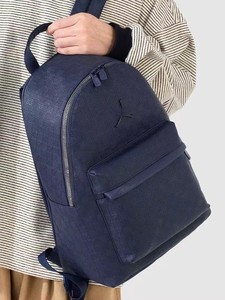 Hot Selling Fashion Letter Sports <b>Backpack</b> Contrast Stitching Trendy Travel Bag Geometric Unisex Gym Zipper Waterproof Polyester - Product Image 3