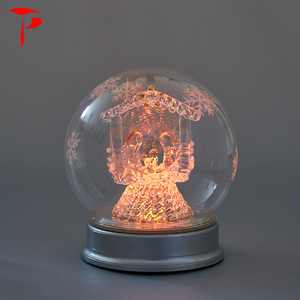 Verre <span class=keywords><strong>clair</strong></span> circulaire <span class=keywords><strong>de</strong></span> <span class=keywords><strong>terre</strong></span> pour la décoration <span class=keywords><strong>de</strong></span> Noel - Product Image 1