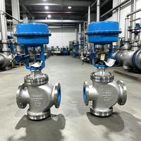 Válvula de Control Tipo Jaula 316L de Fábrica con Baja Capacidad de Flujo