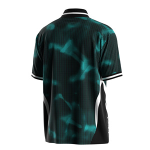 Maglietta Casual da <span class=keywords><strong>calcio</strong></span> con colletto ripiegabile, pannelli colorati personalizzabili e <span class=keywords><strong>maglia</strong></span> ad asciugatura rapida ideale per le partite del fine settimana - Product Image 3