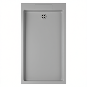 Plato de Ducha Rectangular Emotion Line 100x140 cm Gris 7035 - Product Image 3