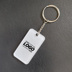 Porte-clés vierge en acrylique pour sublimation, impression DIY simple face, personnalisation photo et logo - Product Image 1