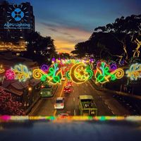 Lumières LED décoratives étanches Anpu Lighting ABS pour chambre à coucher, motif de festival, décoration de vacances