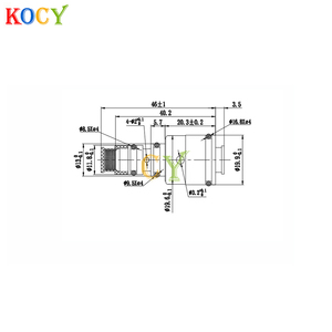 Válvula de Control del Compresor de Aire Acondicionado de Alta Calidad para B5 Benz BMW <span class=keywords><strong>Denso</strong></span> <span class=keywords><strong>7SBU16C</strong></span>, para Chevrolet Zafira - Product Image 6
