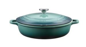 <span class=keywords><strong>Set</strong></span> di pentole leggere in alluminio smaltato in ceramica <span class=keywords><strong>Set</strong></span> di scaldavivande antiaderente pentola olandese casseruola natalizia - Product Image 2