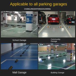 Tope <span class=keywords><strong>de</strong></span> Rueda para Estacionamiento, Resistente, con Longitud <span class=keywords><strong>de</strong></span> Borde <span class=keywords><strong>de</strong></span> 1.5 pies y Grosor <span class=keywords><strong>de</strong></span> Placa <span class=keywords><strong>de</strong></span> 50 mm, para Uso en Garajes - Product Image 4