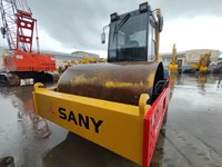 Nouvelle rouleuse vibrante à double tambour entièrement hydraulique de 22 tonnes avec moteur de 92 kW pour la construction