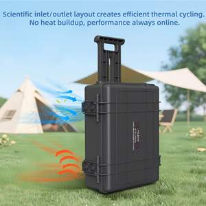 Générateur solaire portable 3000 W, station d'alimentation 3072 Wh haute capacité avec compresseur d'air pour <span class=keywords><strong>camping</strong></span> hors réseau - Product Image 2
