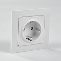 Enchufe Doble Empotrado de Pared para PC, 250V, 16A, Estándar Europeo
