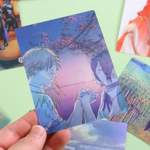 フルカラー印刷 PVC カスタム レンチキュラーカード 3Dレンチキュラー印刷カード カスタマイズ 3Dレンチキュラー印刷 ビジネスフォトカード - Product Image 3