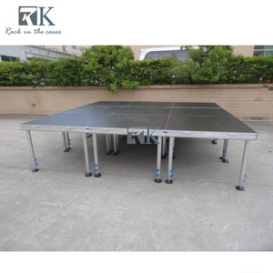 Escenario de Alta Calidad con 4 Patas Ajustables para Bodas, Coros, Eventos Musicales - Product Image 4