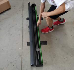 Pantalla de Cine Portátil Manual para Interiores y Exteriores de 90 Pulgadas 4:3, Pantalla de Proyección de Piso Enrollable Fácil de Transportar - Product Image 5