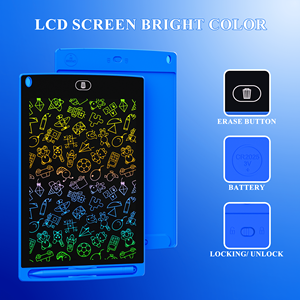 Xách tay 8.5 inch LCD bằng văn bản máy tính bảng Doodle đồ họa Board trẻ em cho 3-8 năm đầy màu sắc xóa được tái sử dụng vẽ máy tính bảng - Product Image 4