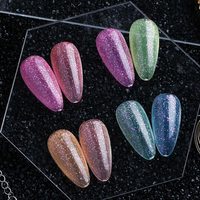 Fournitures pour ongles professionnels Salon de beauté Marque privée Soak off hema free Glitter UV Nail Gel Polish Set kit pour ongles en gel