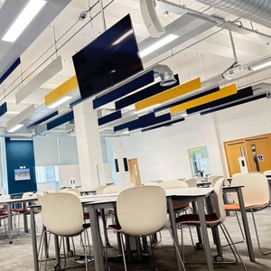 Paneles Acústicos Colgantes <span class=keywords><strong>de</strong></span> Fábrica con Alto NRC, Atractivos Visualmente y con Excelente Rendimiento Acústico, para Montaje en Techos - Product Image 6