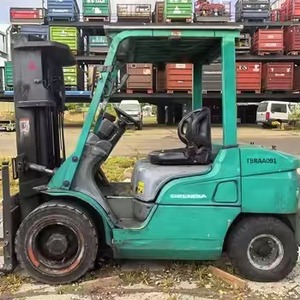 รถยกพาเลทมือสอง 2.5/3/3.5/5/7/8/10 ตัน เครื่องยนต์ดีเซลญี่ปุ่น MITSUBISHI TCM KOMATSU พร้อมอุปกรณ์เสริม Triple Master Side Shift Stacker - Product Image 6