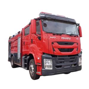 Véhicule de sauvetage manuel mousse eau 6X4 LHD <span class=keywords><strong>aéroport</strong></span> réservoir d'eau pompe extincteur <span class=keywords><strong>camion</strong></span> de lutte contre l'incendie <span class=keywords><strong>prix</strong></span> camions de pompiers - Product Image 4