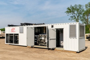 Groupe électrogène silencieux prêt pour la mise en parallèle, au gaz naturel/biogaz/triphasé, 400 kVA, pour centre de données, redondance N+1 et charge critique - Product Image 4