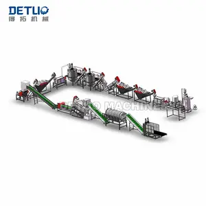 factory supplier PET bottle recycling and washing equipment