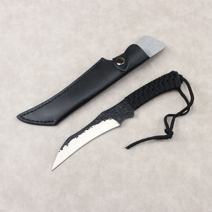 पेशेवर हस्तनिर्मित जाली चाकू प्राचीन उपहार स्टेनलेस स्टील आउटडोर शिकार निश्चित ब्लेड चाकू - Product Image 6