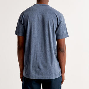 <span class=keywords><strong>Camiseta</strong></span> Lisa para hombre, camisetas de manga corta deportivas y deportivas de verano para hombre, camisetas de cuello redondo, camisetas de gimnasio para hombre - Product Image 5