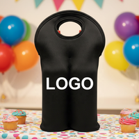 Sac isotherme en néoprène pour bouteille de vin, pochette de transport, sac cadeau, personnalisable avec logo, marque OEM